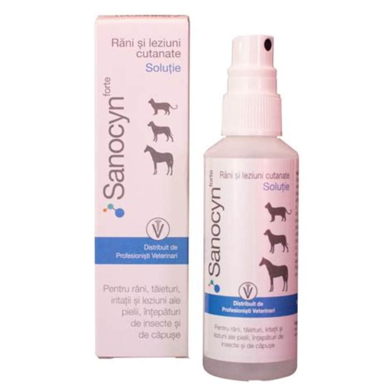 SANOCYN rani si leziuni cutanate Hidrogel 75ml - imagine produs