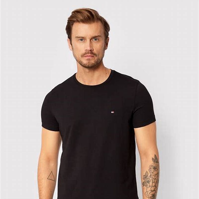 Tommy Hilfiger Tricou Classic Logo XS - imagine produs