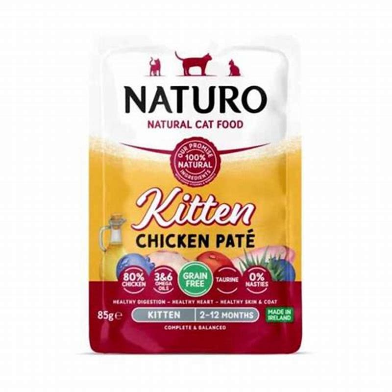 NATURO KITTEN hrana umeda pentru pisici 85 g - detalii ambalaj