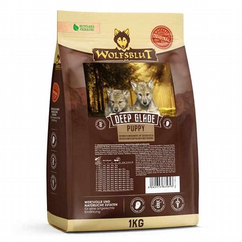 Wolfsblut deep glade puppy 1 kg - imagine produs