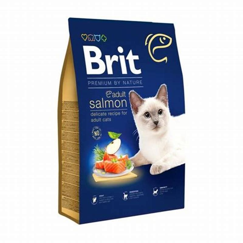 BRIT PREMIUM CAT Family variety pastrav si somon100 g - detalii ambalaj
