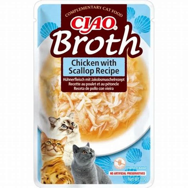 CIAO supa pentru pisici cu pui si scoici 40 g - imagine produs