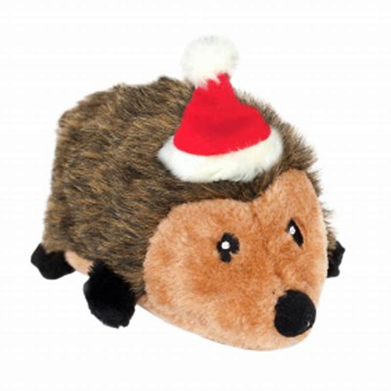 Zippy Paws Holiday Hedgehog Christhmas Dog Toy - imagine produs