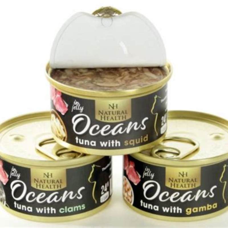 Natural Health Cat Ocean Frutti di Mare set 6 85 g - imagine produs
