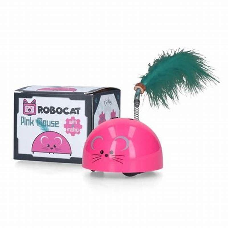 Robocat Pink mouse - imagine produs