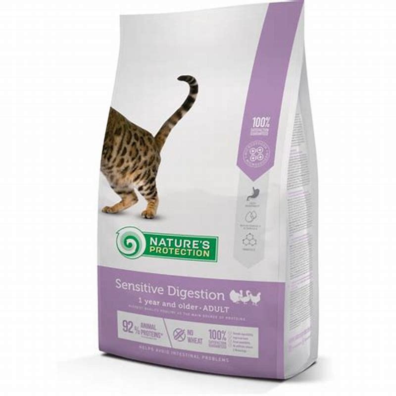 Natures Protection hrana uscat pentru pisici digestie sensibila 400 g - imagine produs
