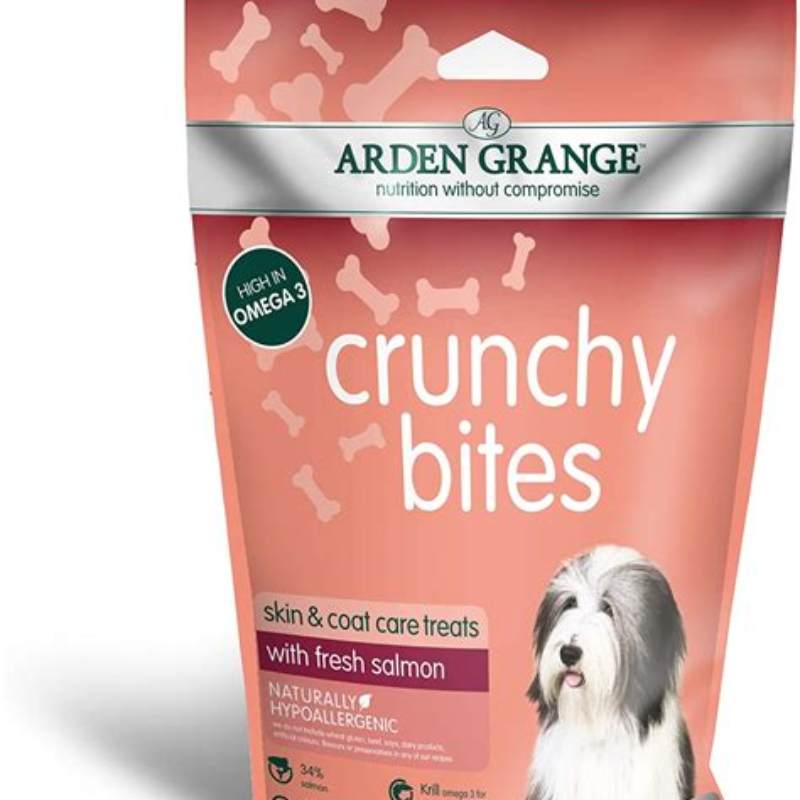 Arden Grange Recompense Crunchy Bites cu somon proaspat 225 g - imagine produs