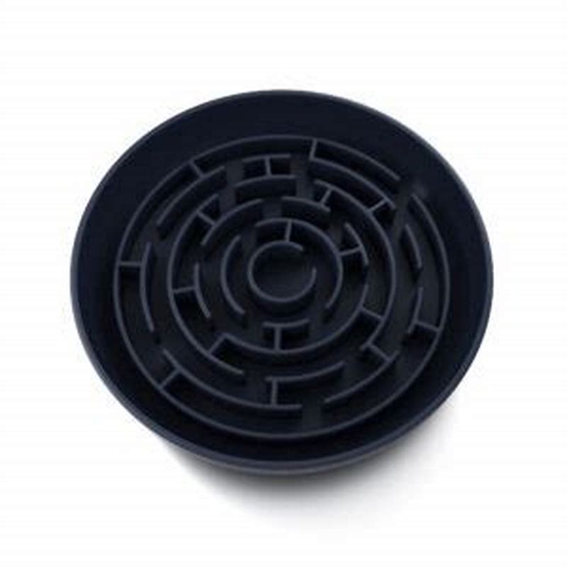 ol hranire lentă pentru câini - Slow feeder Maze Doctor Totolici, culoare Anthracite - imagine produs