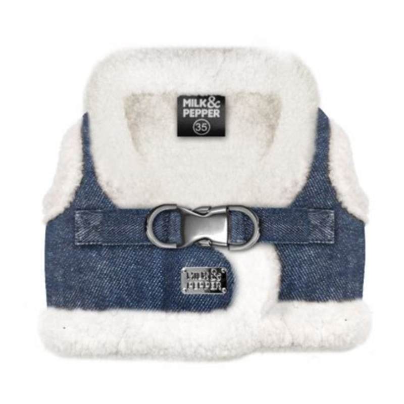 TYLER Harnais Denim Bleu 29cm - vedere frontală