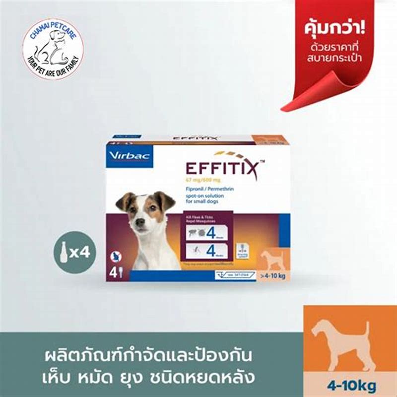 Effitix S (4-10kg) x 4 pip - vedere frontală