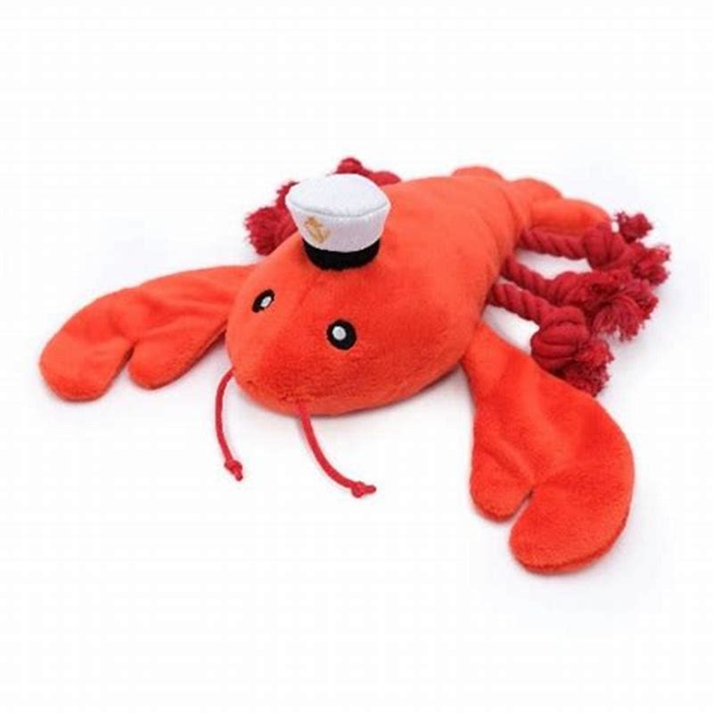 Zippy Paws Playful Pal Luca The Lobster Summer Dog Toy - imagine produs