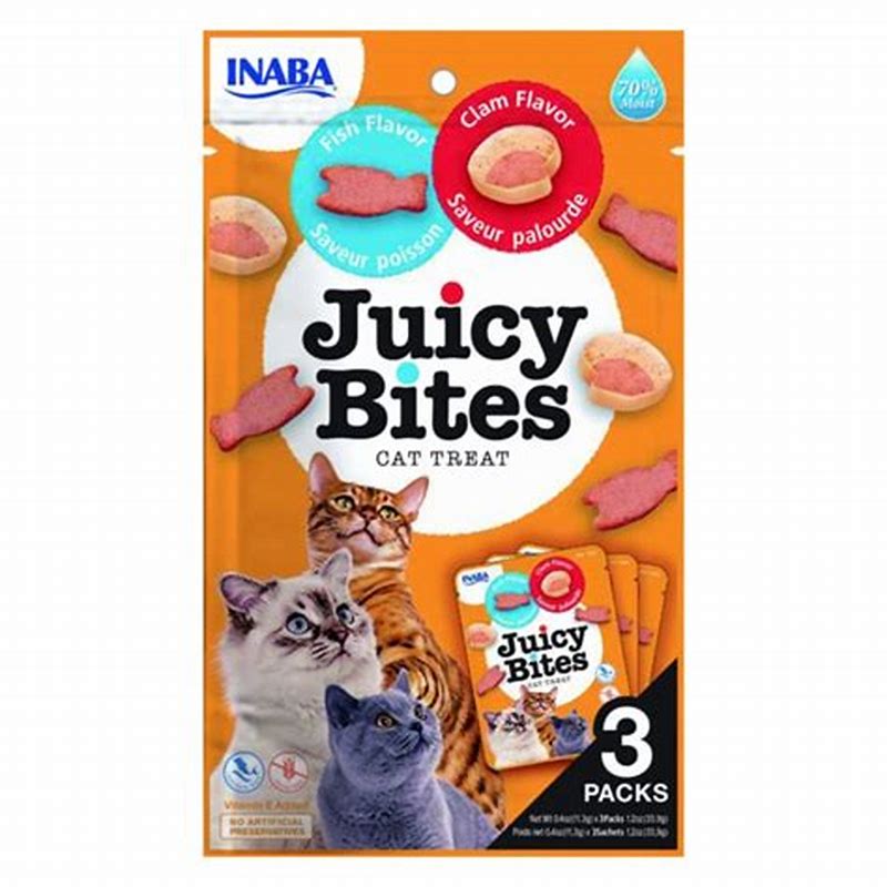 CHURU JUICY BITES peste si scoici - vedere frontală