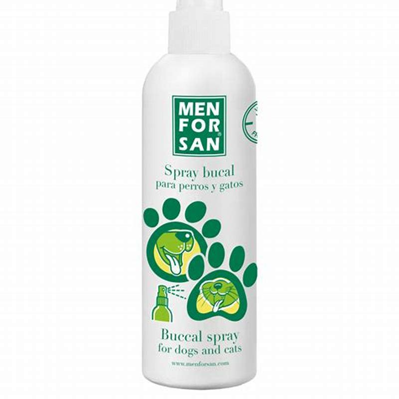Menforsan Spray bucal pentru Caini si Pisici 125ml - detalii ambalaj