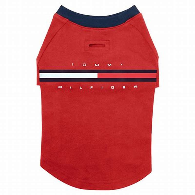 Tommy Hilfiger DOG CORE ham Primary Red L-XL - imagine produs