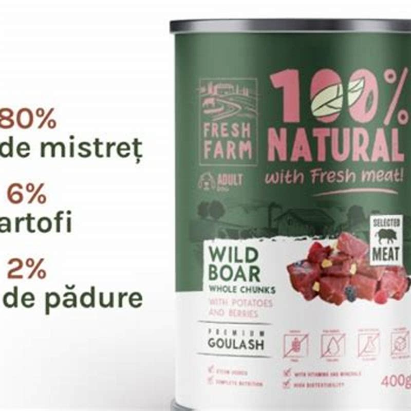 Wolfsblut Wild Boar hrana umeda pentru caini adulti cu carne de porc mistret 395 g - imagine produs