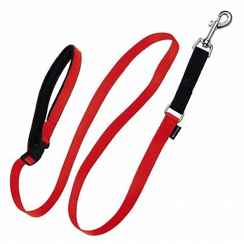 Lesă reglabilă Gloria – din nylon rezistent, pentru câini mov - imagine produs