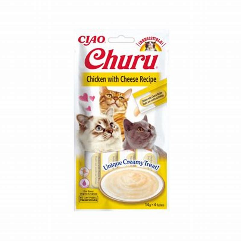 Churu Cat Chicken Amp; Cheese Creamy - detalii ambalaj