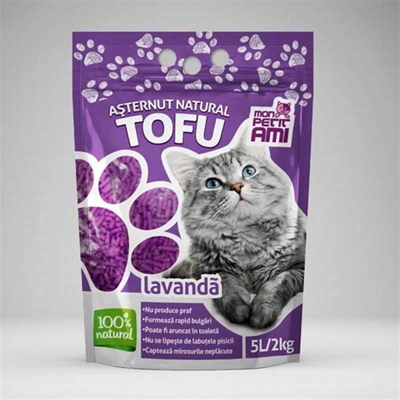 Mon petit ami - asternut tofu lavanda 5l - imagine produs