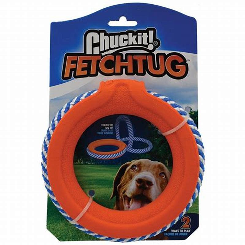 Chuckit Fetch Tug - vedere frontală
