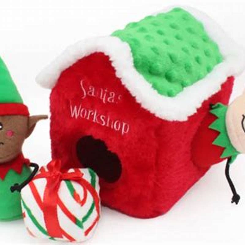 Zippy Paws Christmas Burrow Santa S Workshop Holiday - imagine produs