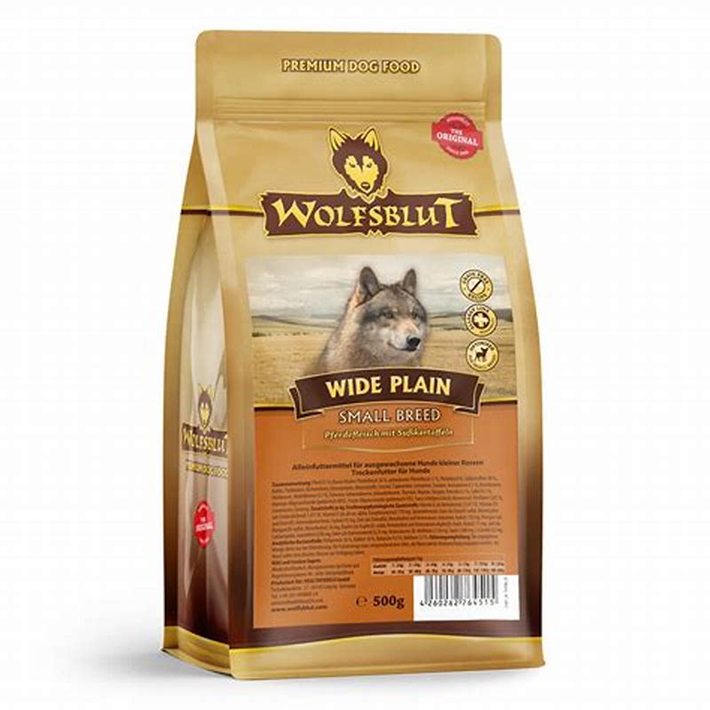Wolfsblut Wide Plain Small Breed 500 g - vedere frontală