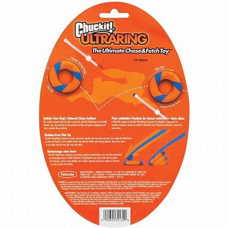 Chuckit Ultra Ring - detalii ambalaj
