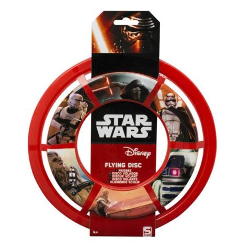 Jucarie STAR WARS frisbee cu sfoara - detalii ambalaj
