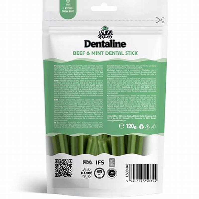 PET's Dessert vita si menta dental stick 120 g - imagine produs