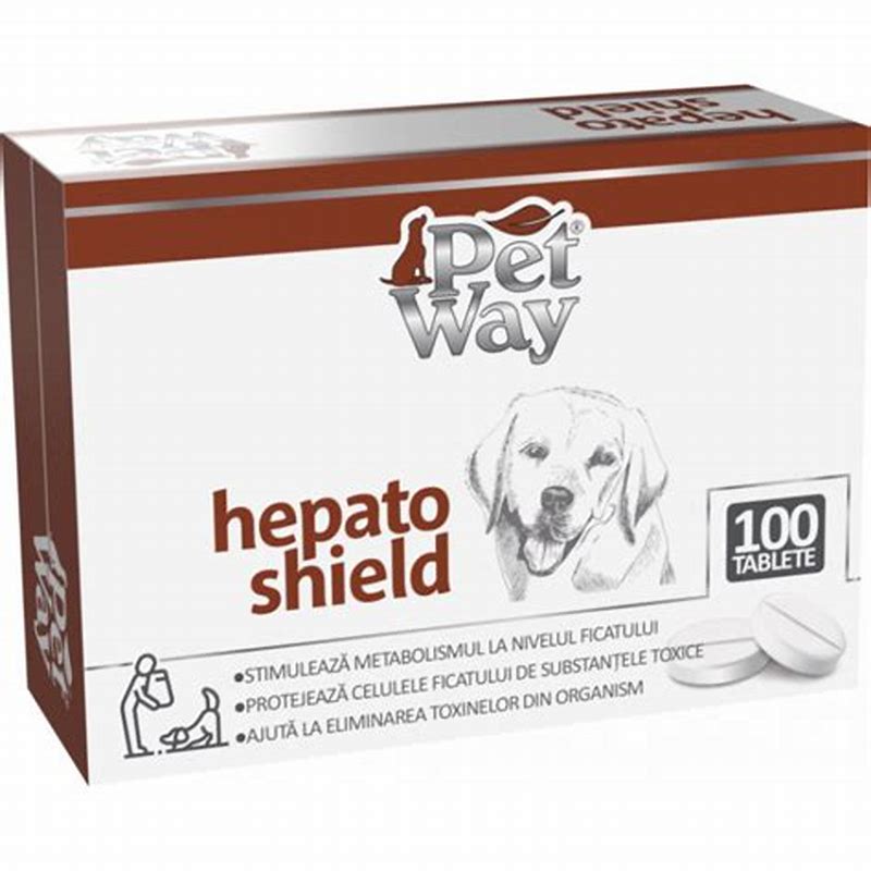 PETWAY Hepato shield 1 tableta - detalii ambalaj