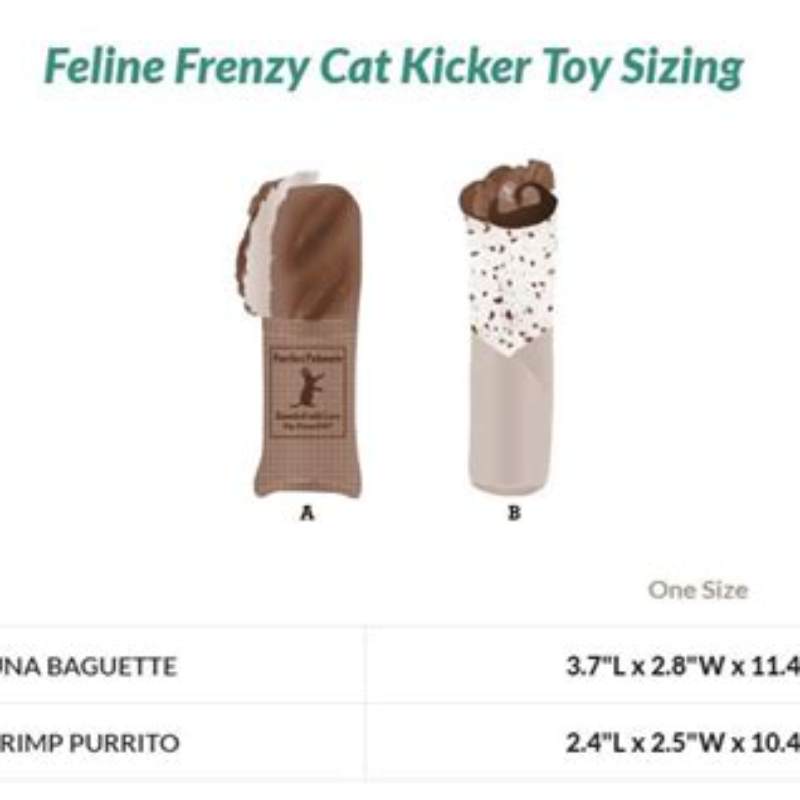PLAY JUCARIE Feline Frenzy Kicker_Shrimp Purrito - imagine produs
