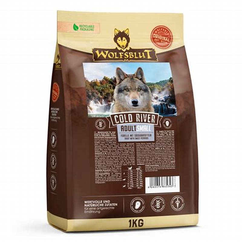 Wolfsblut cold river small breed 7.5 kg - detalii ambalaj