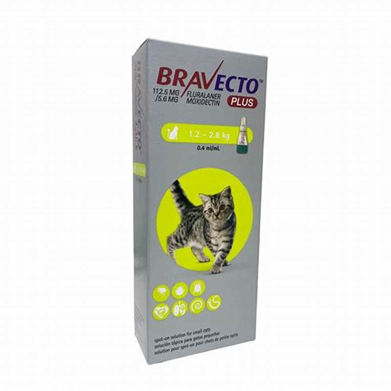 BRAVECTO SPOT ON CAT 112.5MG (1.2-2.8KG) - detalii ambalaj