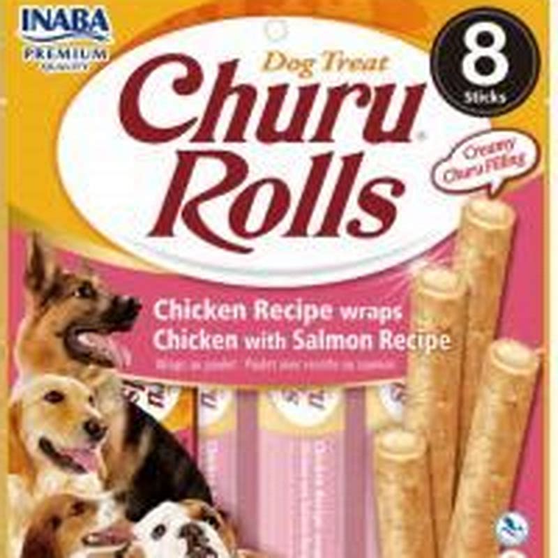 CHURU Dog Rolls pui 8 buc - imagine produs