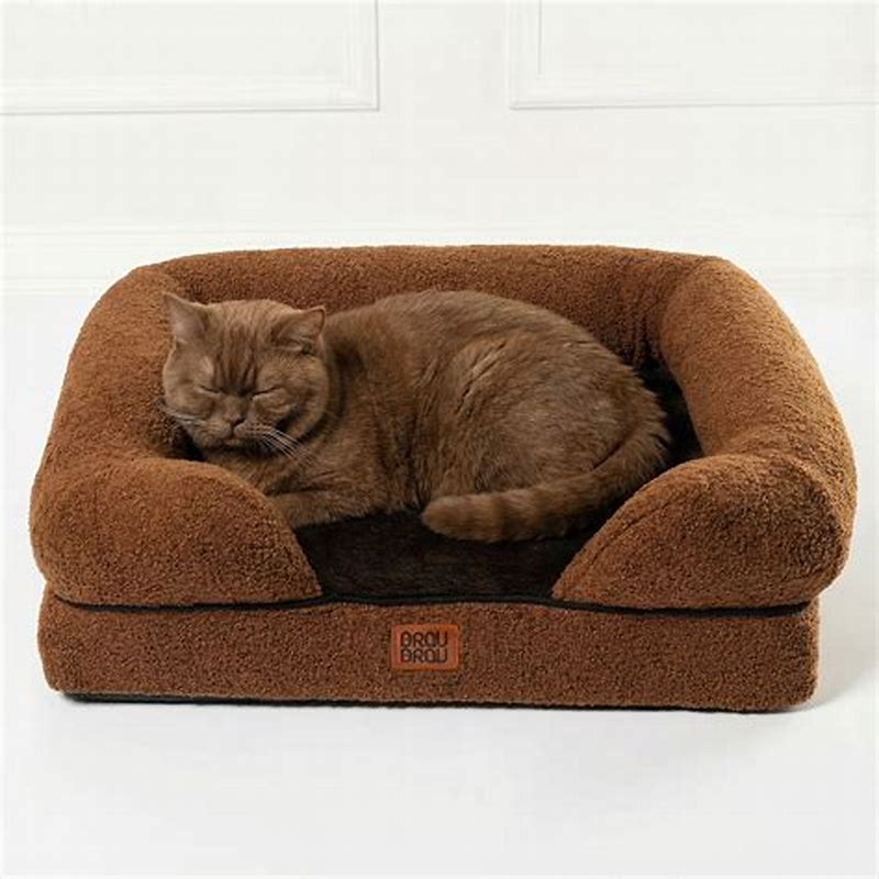 Pătuț BRAUBRAU Signature Round Mocha Mousse BRAUBRAU (Câini și Pisici) M - imagine produs