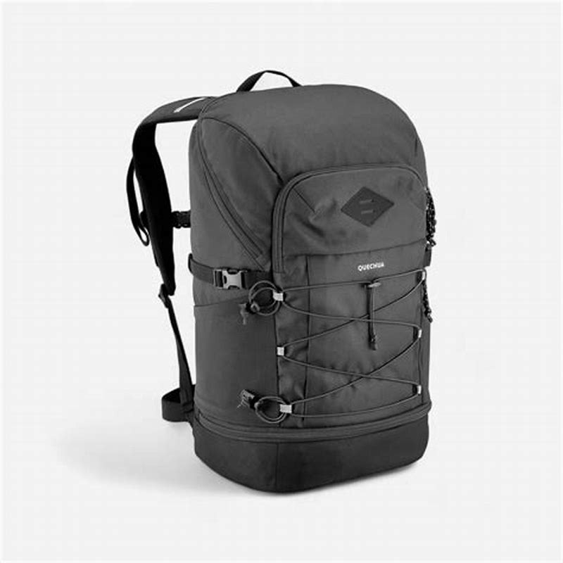 Milk&Pepper BACKPACKER Sac à dos Noir 41x25x36cm - imagine produs
