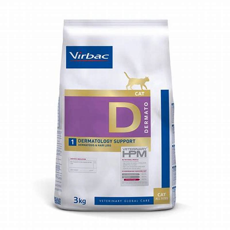 Virbac Hpm Cat Dermatology Support 3Kg - detalii ambalaj