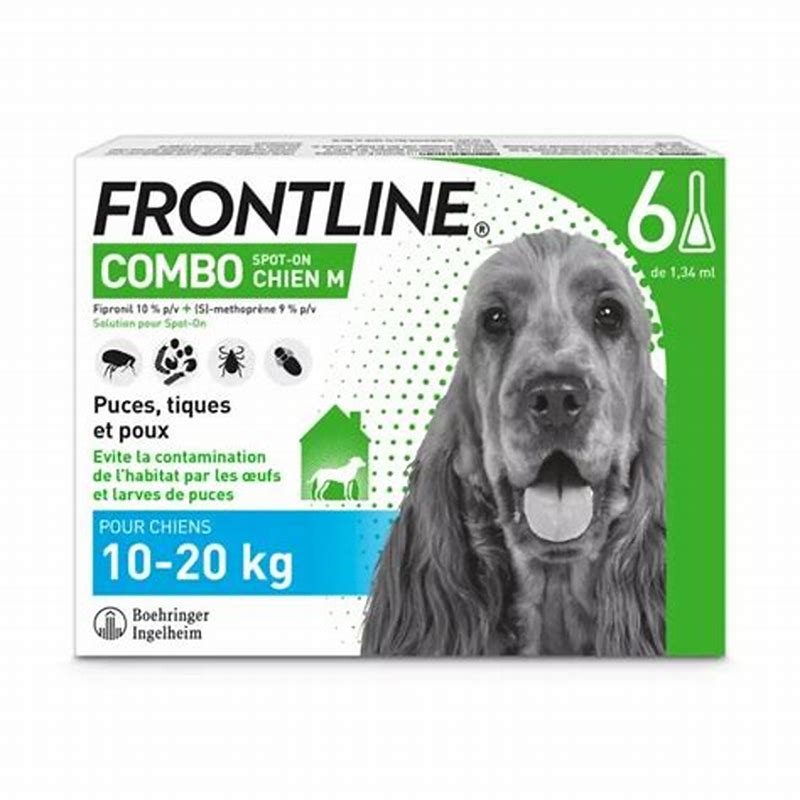Frontline Combo M 10-20 KG - vedere frontală