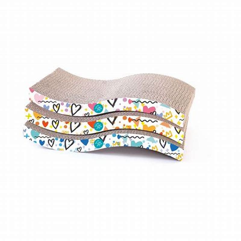 Leopet Onda carton zgariat pisici 43x22x7 - imagine produs