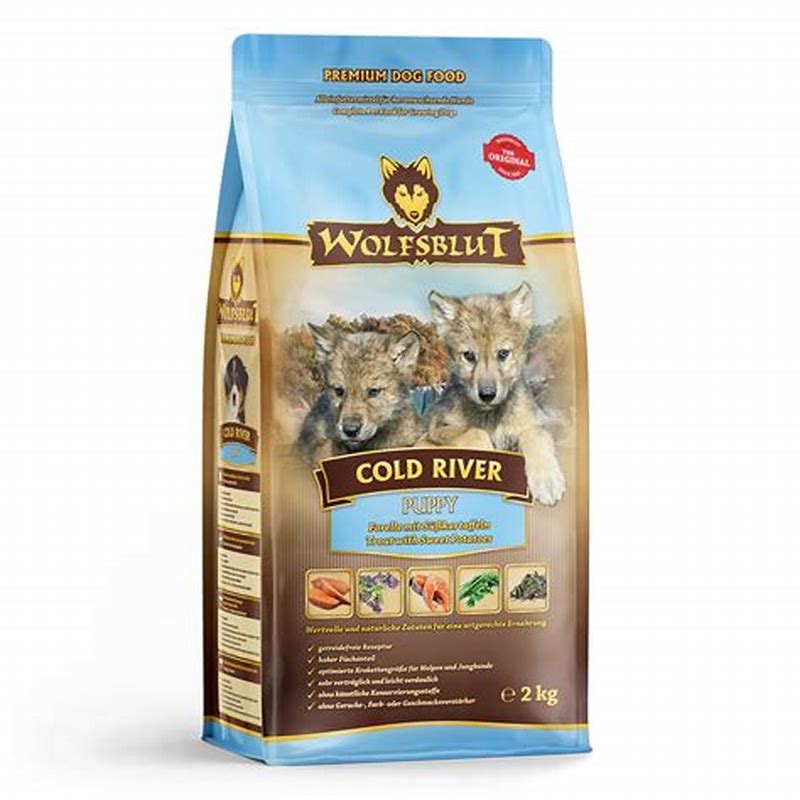 Wolfsblut cold river puppy 2 kg - vedere frontală