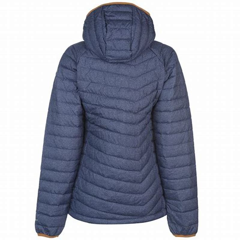 Jacheta logo print albastru desert sky M - vedere frontală