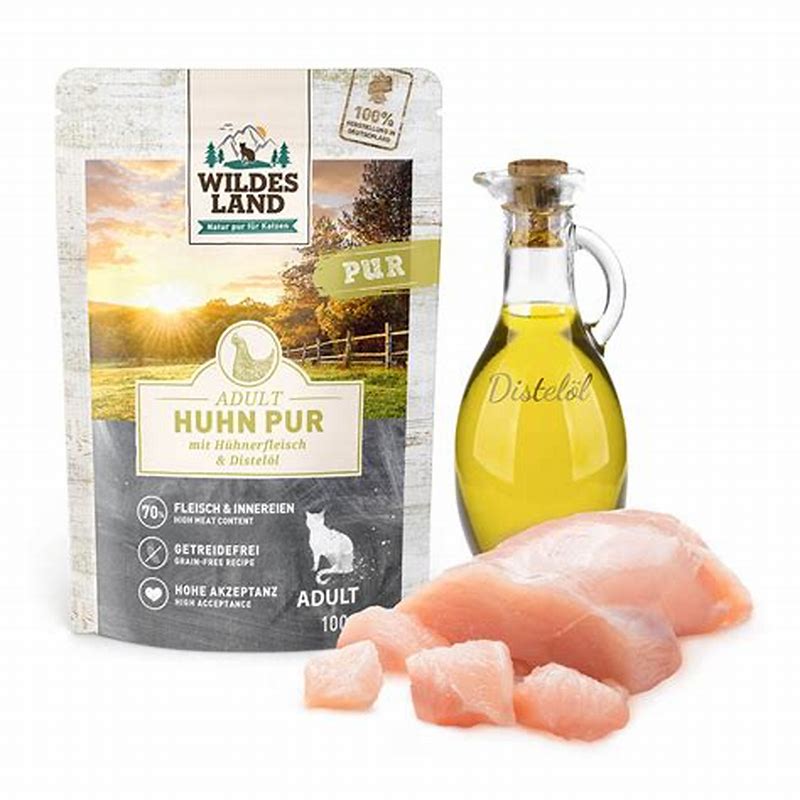 Wildes Land PUR Adult Huhn mit Distelöl Nassfutter 100 g - vedere frontală