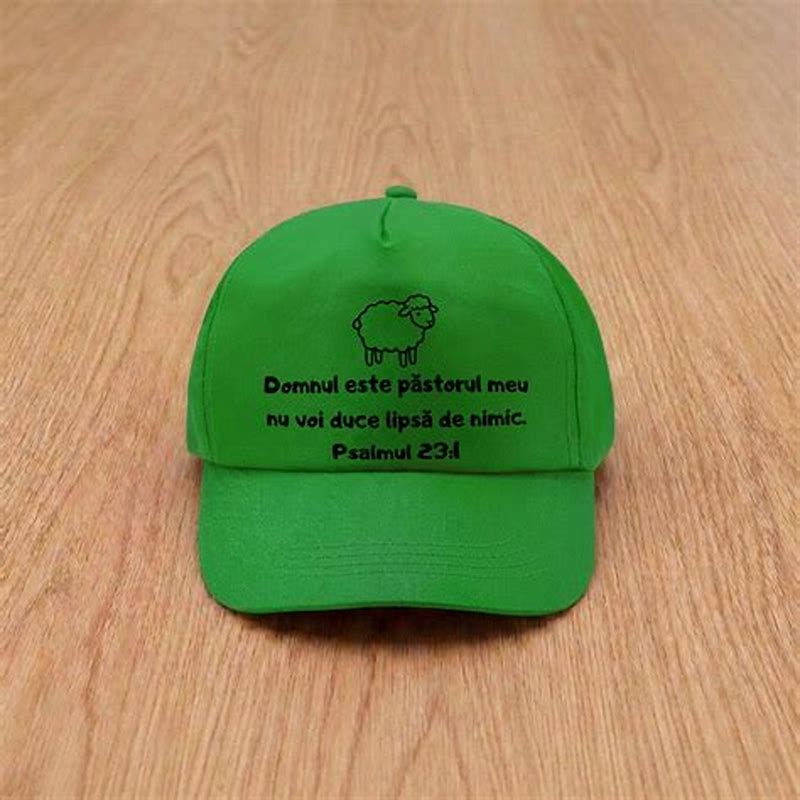 KANINE sapca verde S - vedere frontală