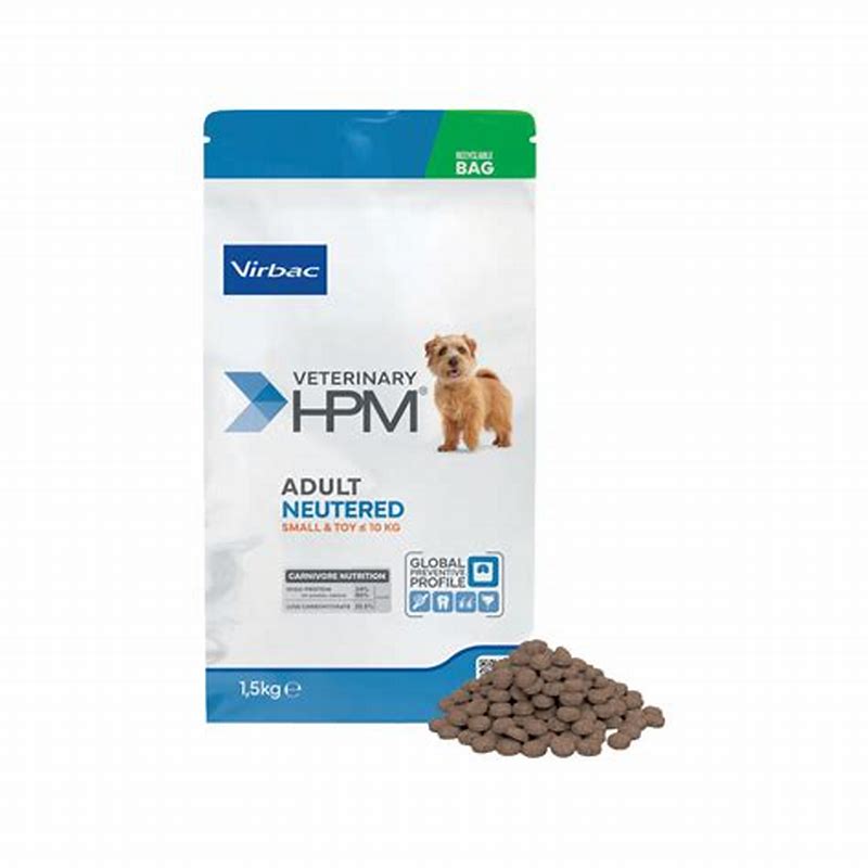 Virbac HPM Adult neutered dog small & toy 1,5kg - vedere frontală