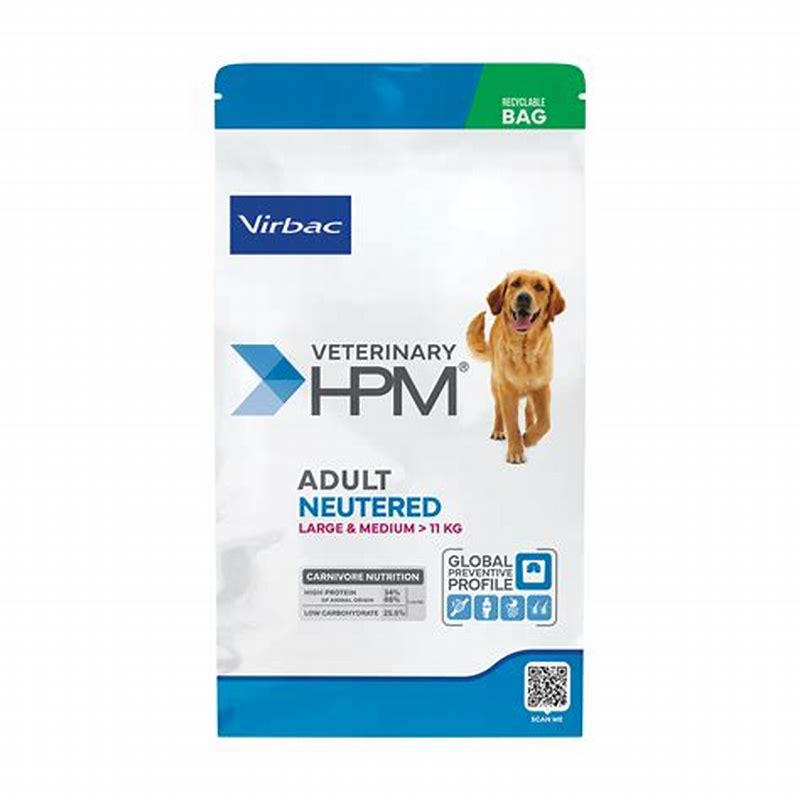 Virbac HPM Adult dog large & medium 16kg - detalii ambalaj