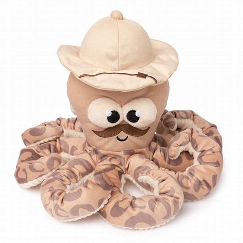 FuzzYard Toy - Octo-Pose - Sir David Octoborough - vedere frontală