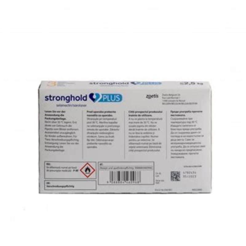 Stronghold 15mg( 6% 0.25ml)3pip - vedere frontală