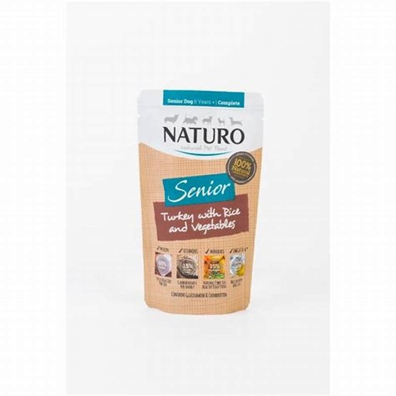 NATURO Senior hrana umeda pentru caini cu curcan si orez 400 g - imagine produs