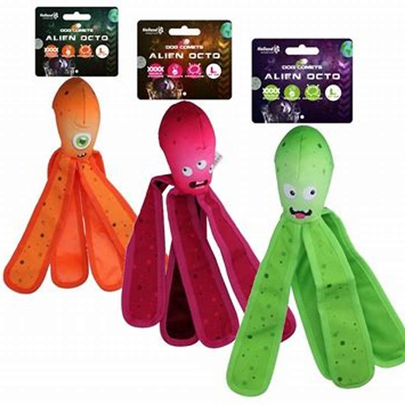 Dog Comets Alien Octo Pink L - imagine produs