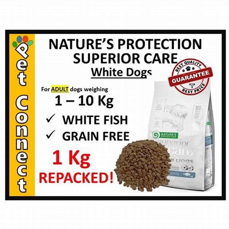 Nature's Protection Superior Care White dog fish& krill 85 g - detalii ambalaj