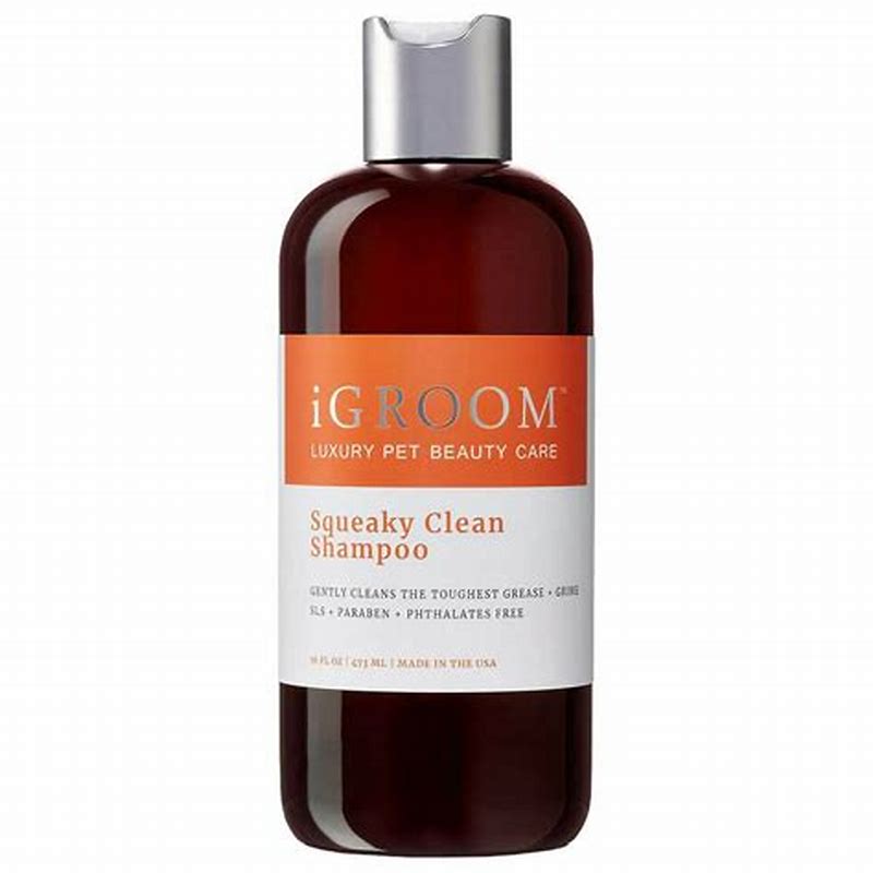 iGroom Sampon Squeaky clean 473ml - imagine produs